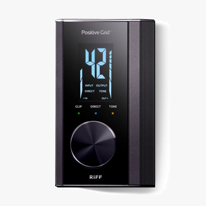 Positive Grid RIFF USB Audio Guitar Interface for Mac, PC and Mobile by Coast Music