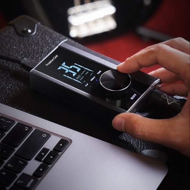 Positive Grid RIFF USB Audio Guitar Interface for Mac, PC and Mobile by Coast Music