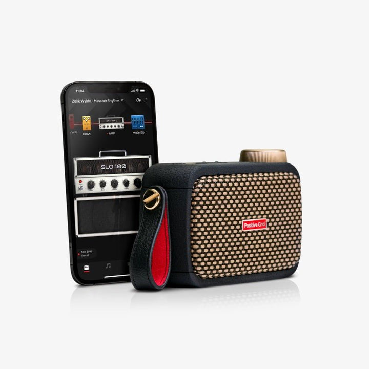 Positive Grid Spark GO Ultra - portable Smart Guitar Amp and Bluetooth Speaker by Coast Music