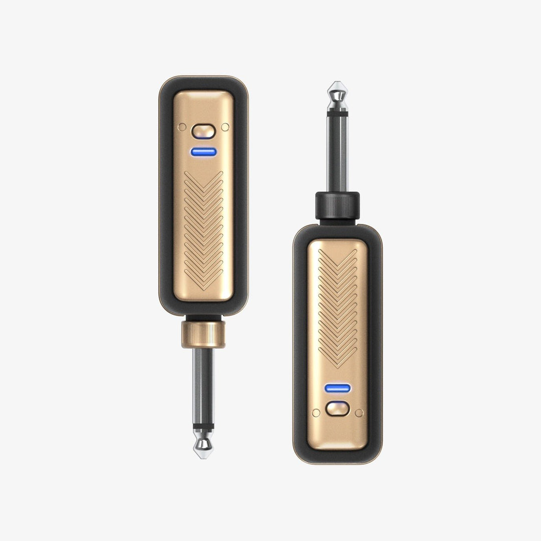Positive Grid Ultra - Low Latency Wireless Guitar System, Gold by Coast Music