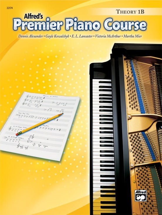 Premier Piano Course - Theory 1B by Alfred Publishing