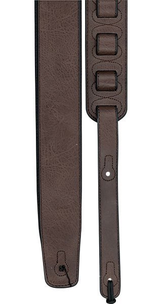 Profile 2.6" Adjustable Leather Guitar Strap w/ Foam Padding by Faders Music Inc.