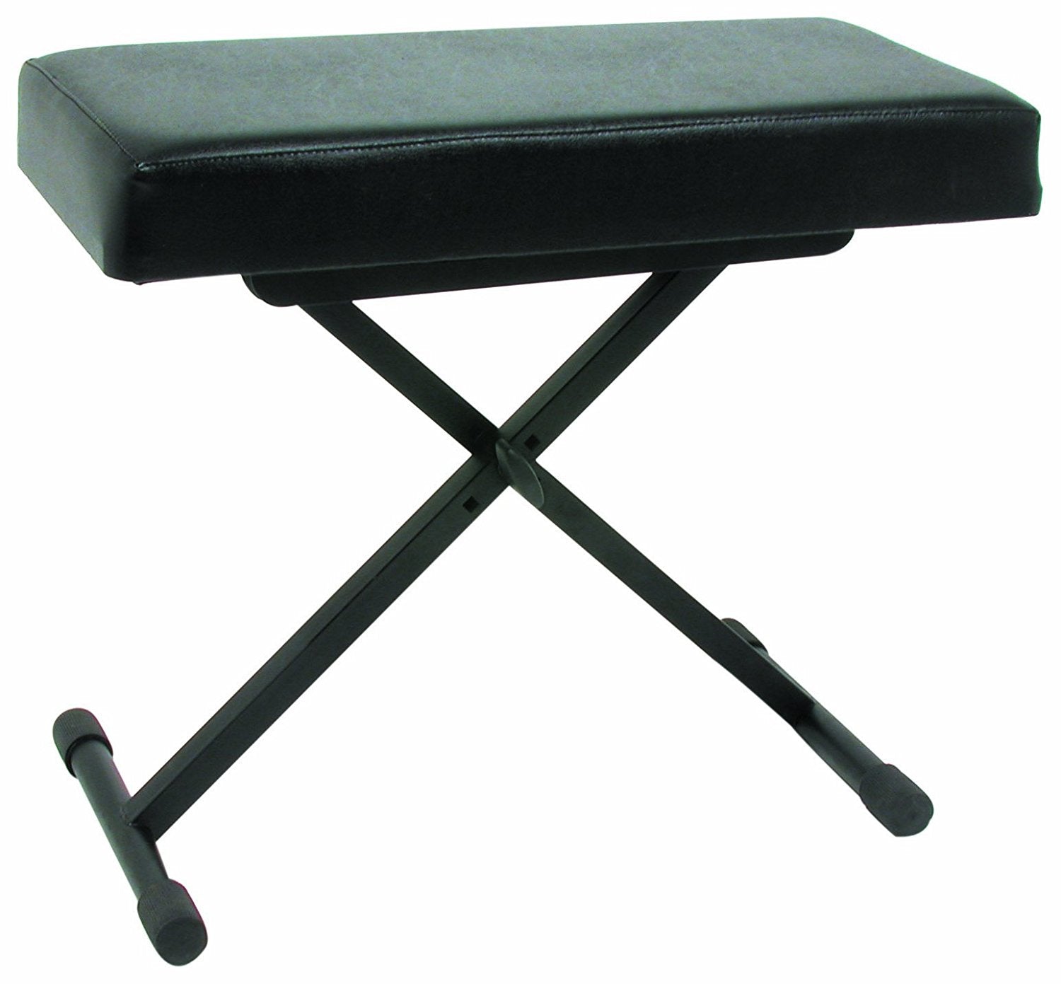 Quik Lok Height Adjustable Small Bench with Thick Cushion by Erikson Music