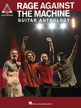 Rage Against the Machine – Guitar Anthology Guitar Recorded Versions Softcover - TAB by Hal Leonard