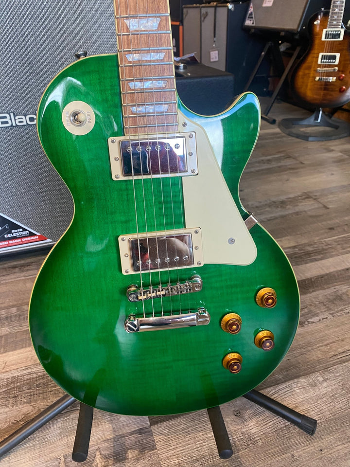 RARE Used Epiphone Les Paul Standard Translucent Green by Used