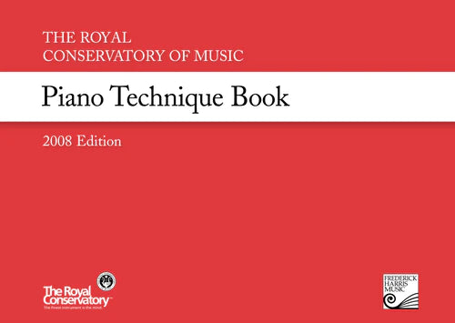RCM Piano Technique Books 2008 Ed. (Spiral Bound)