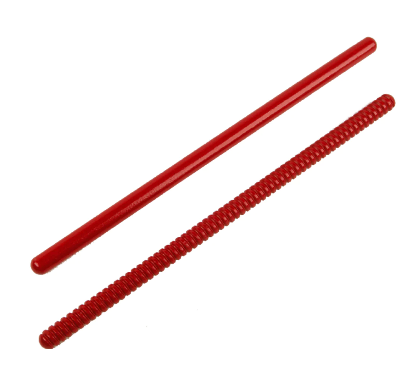 Rhythm Sticks, 12" Fluted & Plain Red - E634R