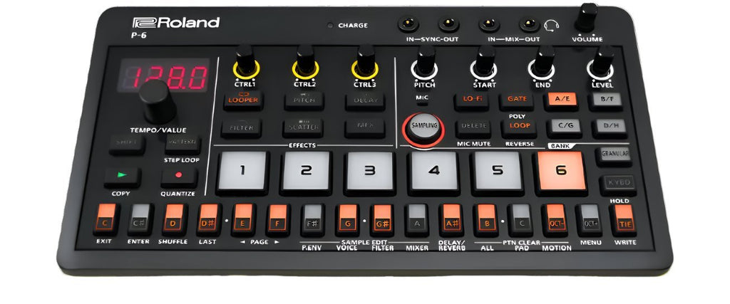 DJ機材 Roland P-6 Creative Sampler Roland Aira P-6 Creative Sampler – Faders Music Inc.