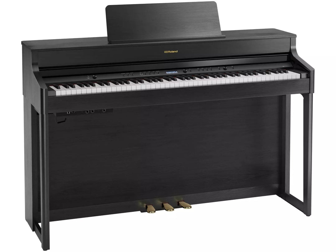 Roland HP702 Digital Piano with Stand - Charcoal Black by Roland Canada