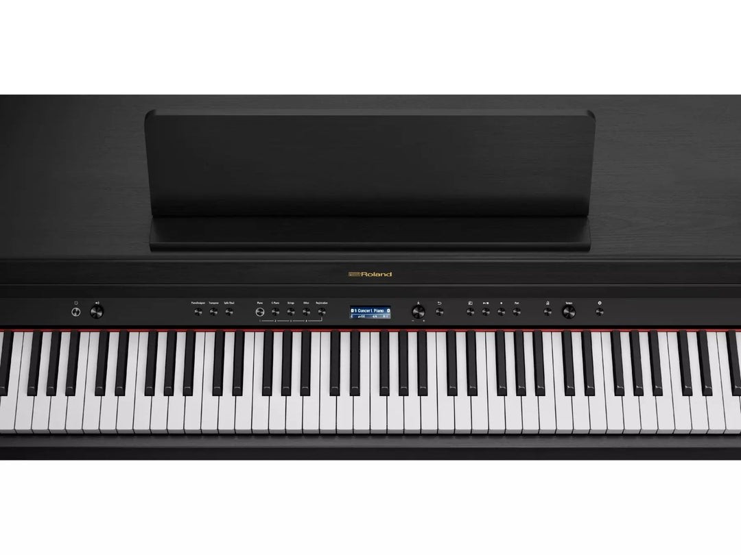 Roland HP702 Digital Piano with Stand - Charcoal Black by Roland Canada