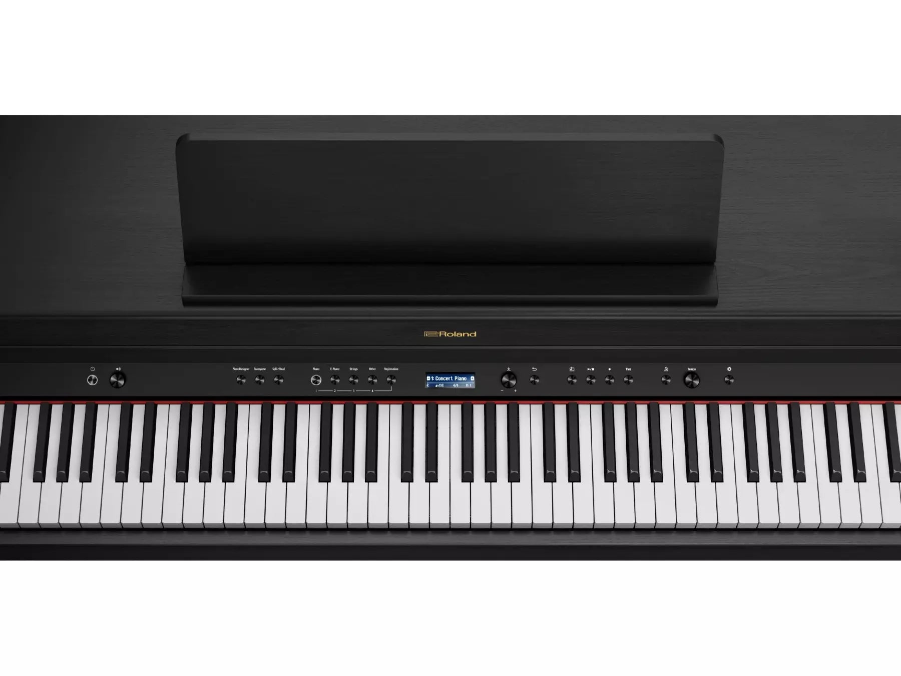 Roland HP702 Digital Piano with Stand - Charcoal Black by Roland Canada