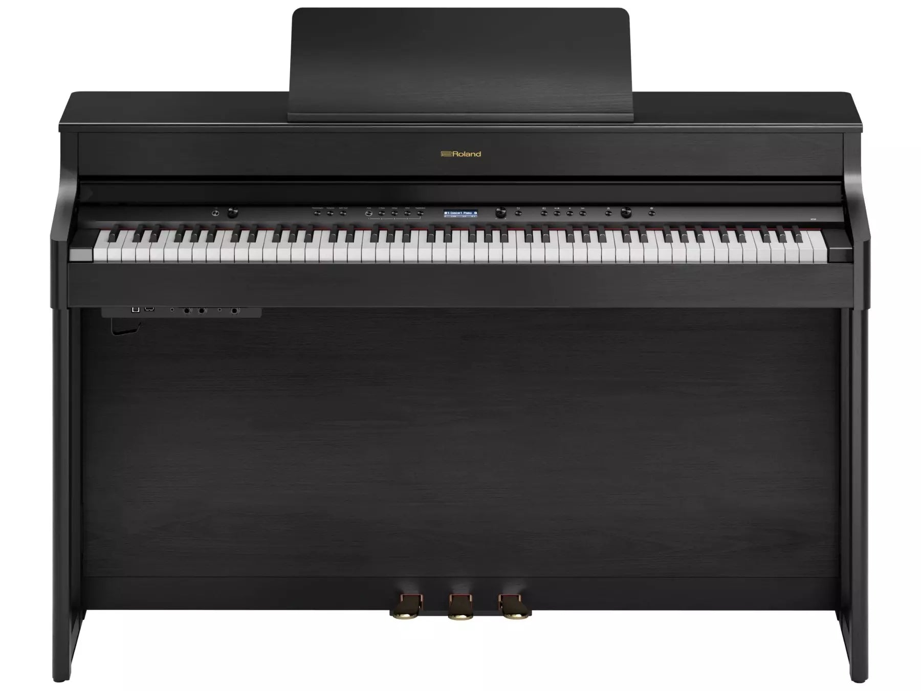 Roland HP702 Digital Piano with Stand - Charcoal Black by Roland Canada