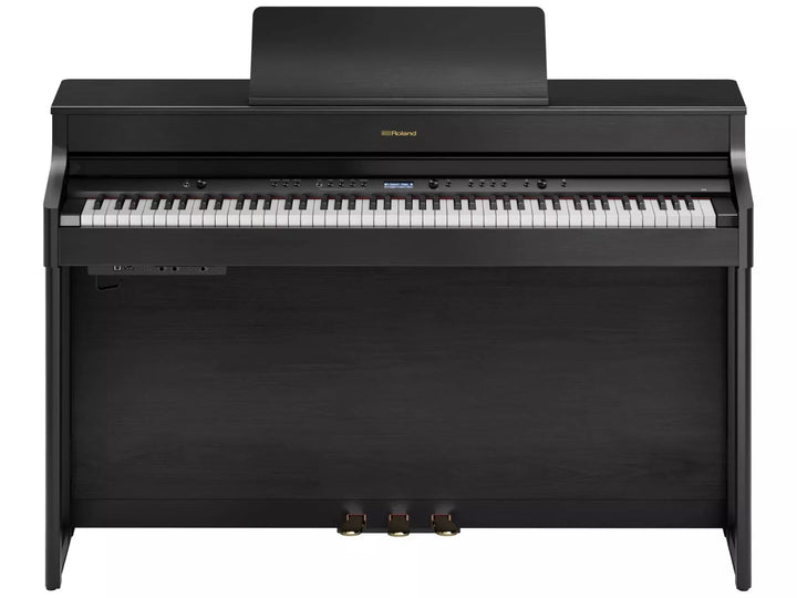 Roland HP702 Digital Piano with Stand - Charcoal Black by Roland Canada
