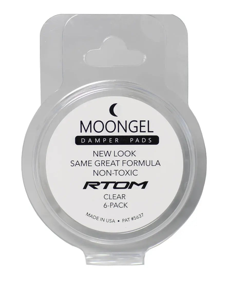 RTOM Moongel Damper Pads - Clear, 6-Pack by RTOM