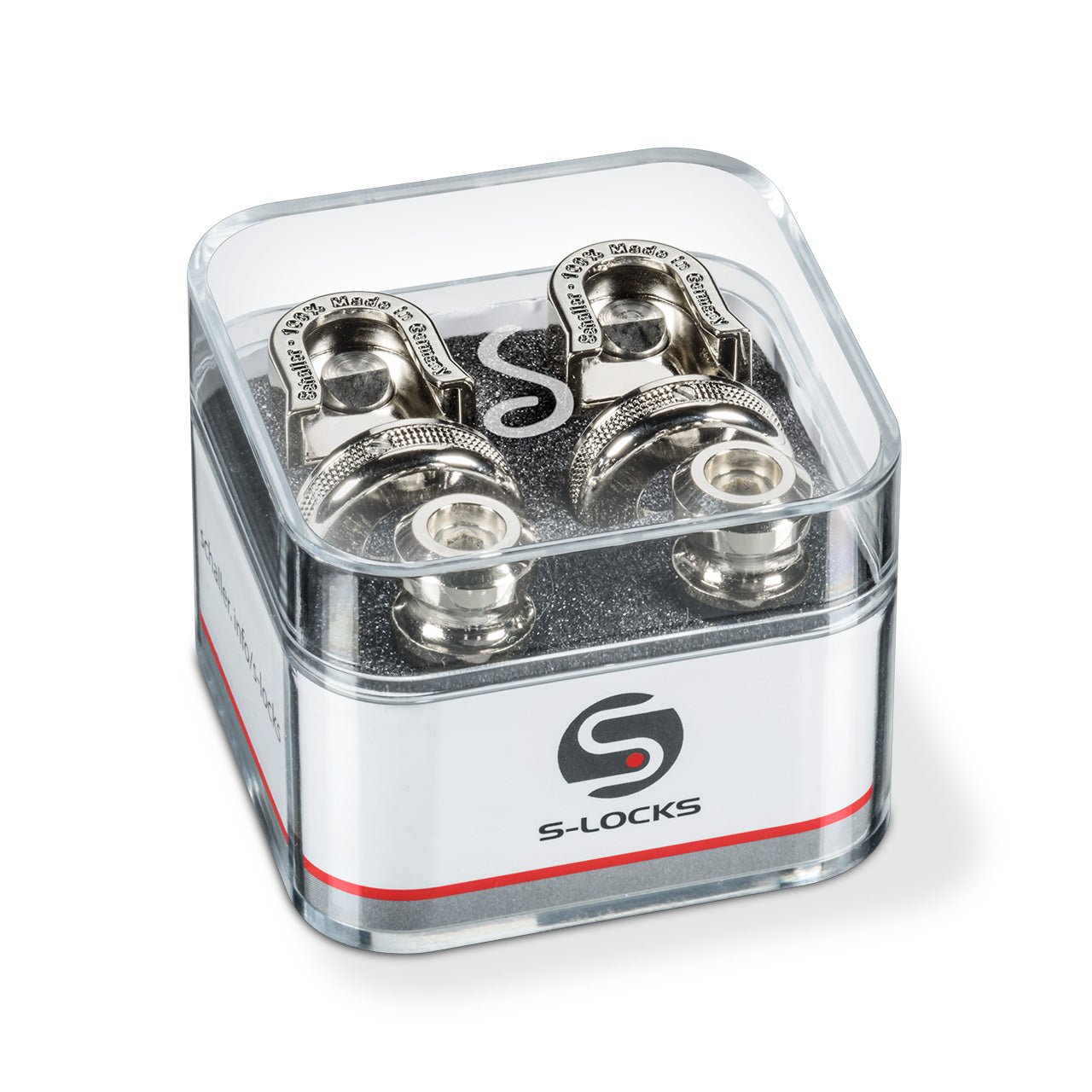 Schaller S - Lock Strap Locks (2 pieces) by Coast Music