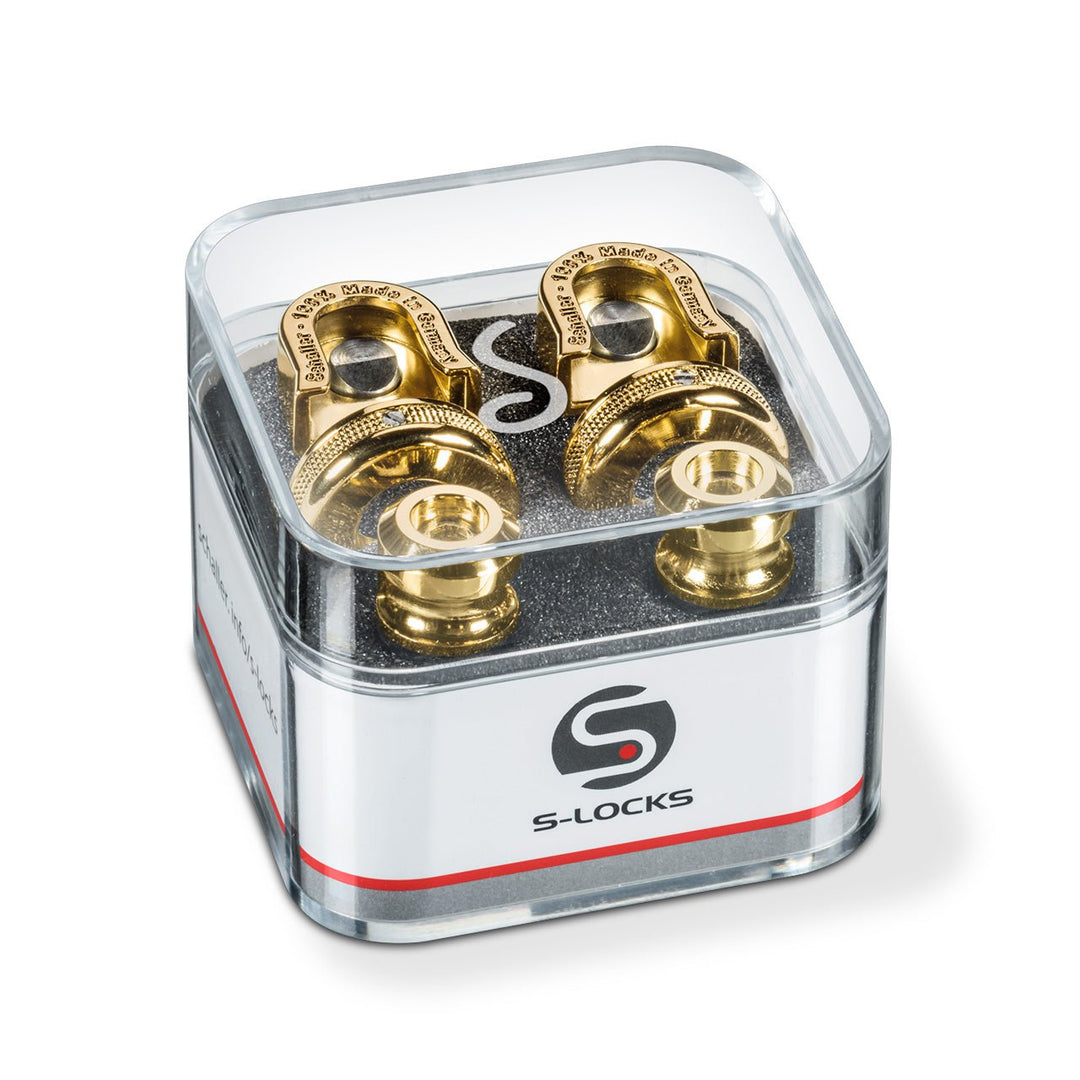 Schaller S - Lock Strap Locks (2 pieces) by Coast Music