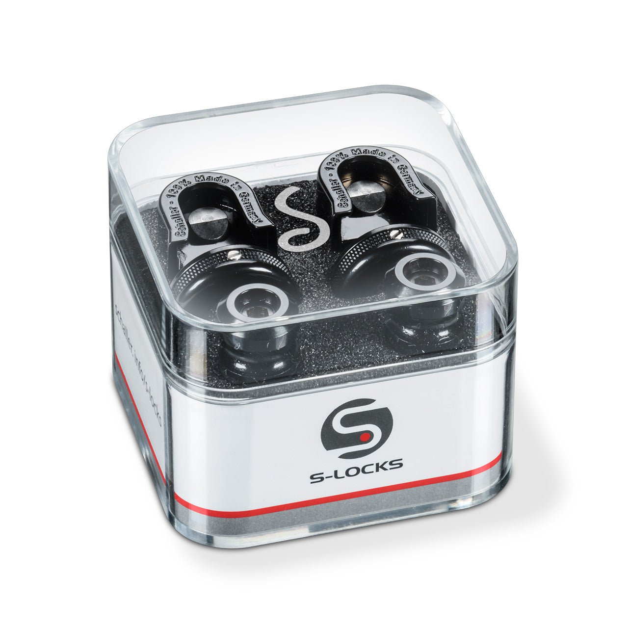 Schaller S - Lock Strap Locks (2 pieces) by Coast Music