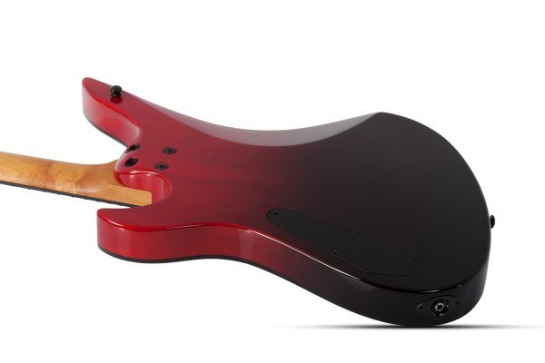 Schecter Avenger Standard Electric Guitar, Blood Burst by Erikson Music