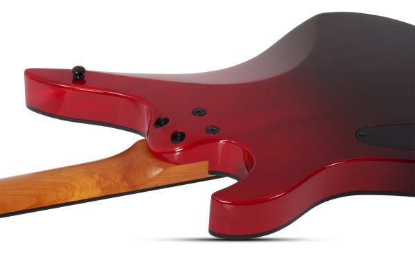 Schecter Avenger Standard Electric Guitar, Blood Burst by Erikson Music