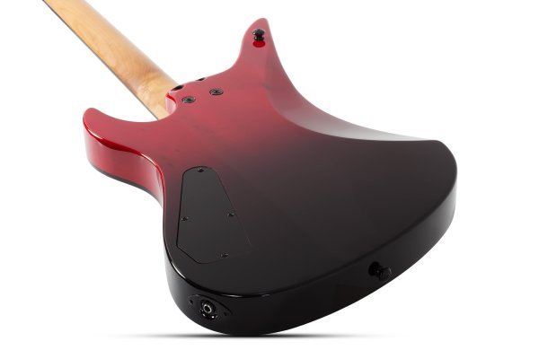 Schecter Avenger Standard Electric Guitar, Blood Burst by Erikson Music