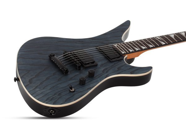 Schecter Avenger Standard Electric Guitar, Charcoal Satin by Erikson Music