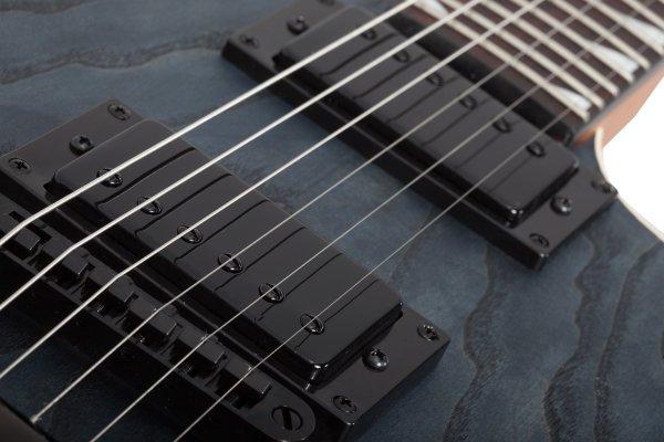 Schecter Avenger Standard Electric Guitar, Charcoal Satin by Erikson Music