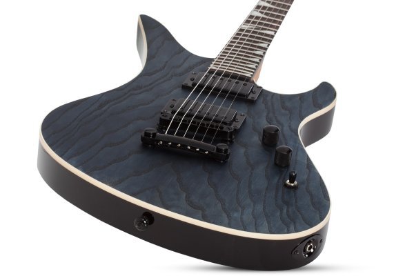 Schecter Avenger Standard Electric Guitar, Charcoal Satin by Erikson Music