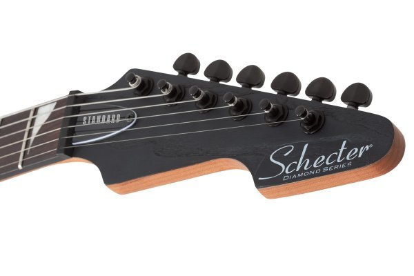 Schecter Avenger Standard Electric Guitar, Charcoal Satin by Erikson Music