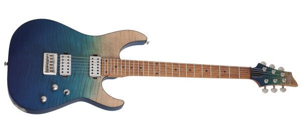 Schecter C - 1 Standard Plus Electric Guitar, Blue Fade by Erikson Music