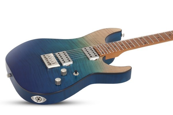 Schecter C - 1 Standard Plus Electric Guitar, Blue Fade by Erikson Music