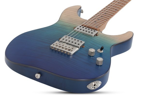 Schecter C - 1 Standard Plus Electric Guitar, Blue Fade by Erikson Music