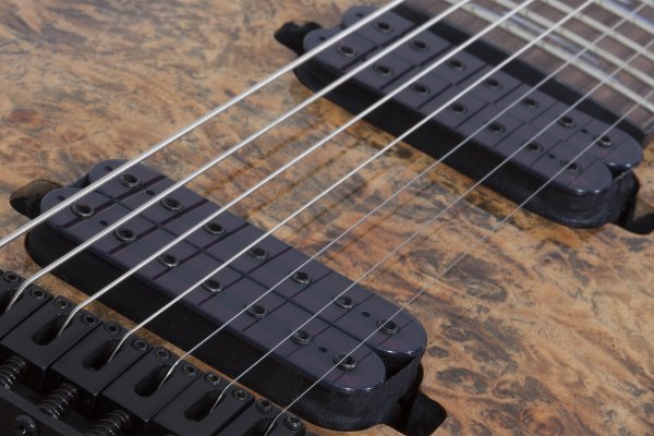 Schecter Omen Elite - 7 7 - String Electric Guitar, Charcoal by Erikson Music