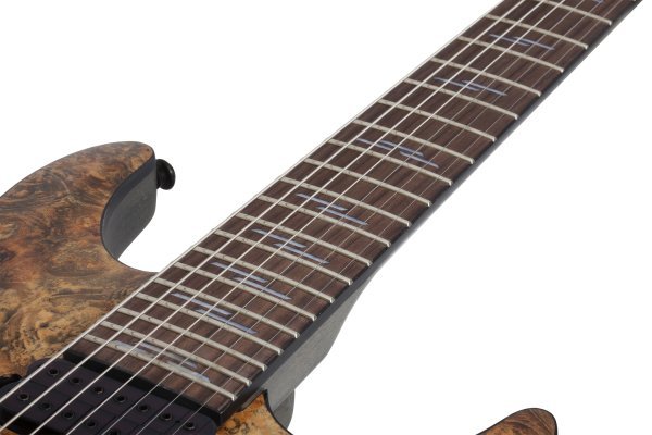 Schecter Omen Elite - 7 7 - String Electric Guitar, Charcoal by Erikson Music