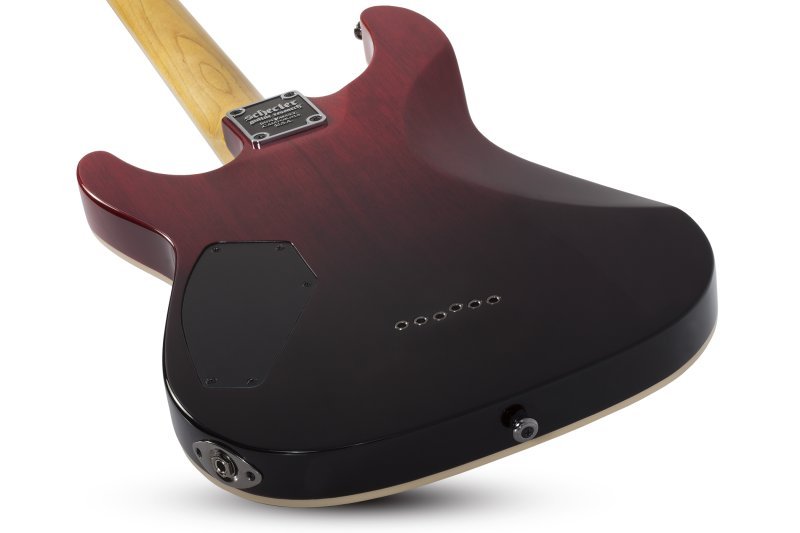 Schecter Omen Extreme - 6 Electric Guitar, Blood Burst by Erikson Music