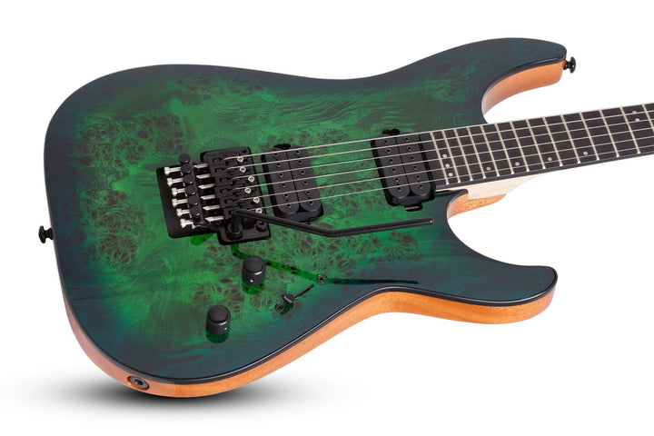 Schecter Pro FR Electric Guitar Aqua Burst by Erikson Music
