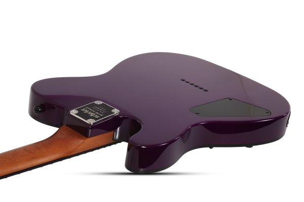 Schecter PT Standard Electric Guitar, Purple Burst Burl by Schecter