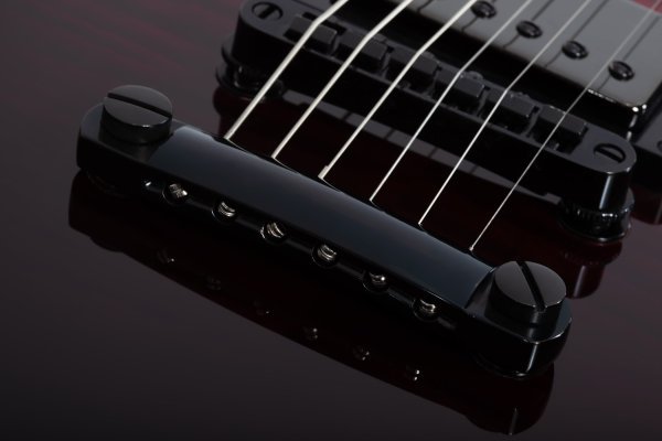 Schecter Solo - II Standard Electric Guitar, Blood Burst by Erikson Music