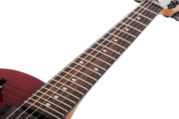 Schecter Solo - II Standard Electric Guitar, Blood Burst by Erikson Music