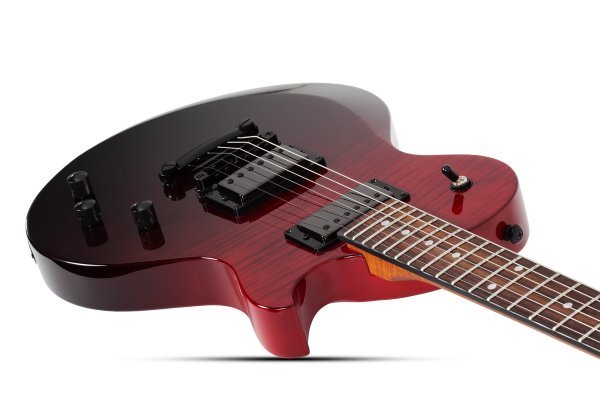 Schecter Solo - II Standard Electric Guitar, Blood Burst by Erikson Music