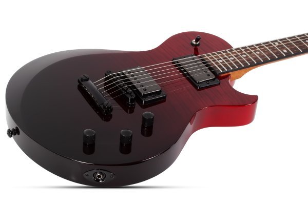 Schecter Solo - II Standard Electric Guitar, Blood Burst by Erikson Music