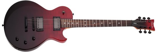 Schecter Solo - II Standard Electric Guitar, Blood Burst by Erikson Music