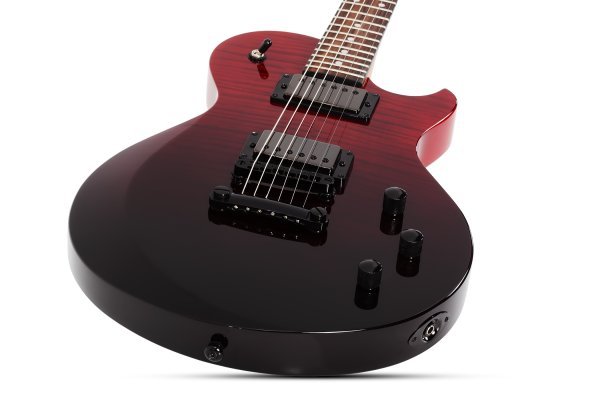 Schecter Solo - II Standard Electric Guitar, Blood Burst by Erikson Music