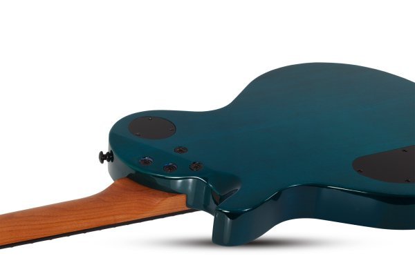 Schecter Solo - II Standard Electric Guitar, Ocean Blue Burst by Schecter