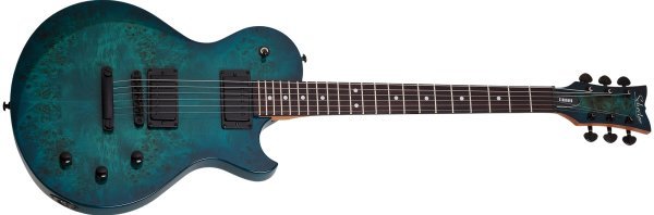 Schecter Solo - II Standard Electric Guitar, Ocean Blue Burst by Schecter