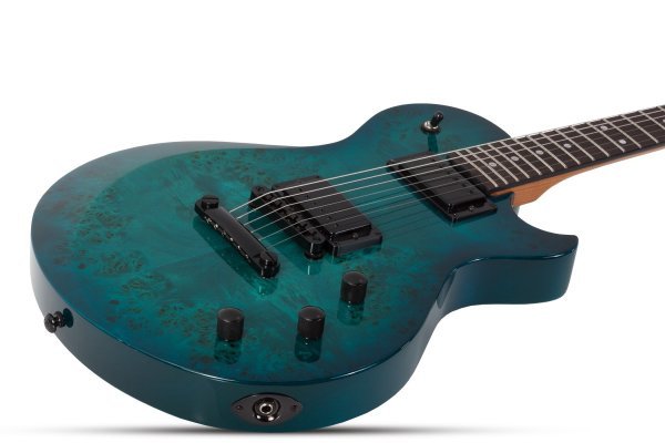 Schecter Solo - II Standard Electric Guitar, Ocean Blue Burst by Schecter