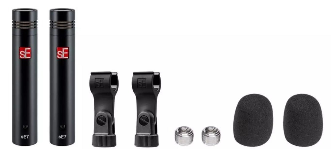 sE Electronics sE7 SP Small Diaphragm Condenser Microphone, Matched Pair by Yorkville