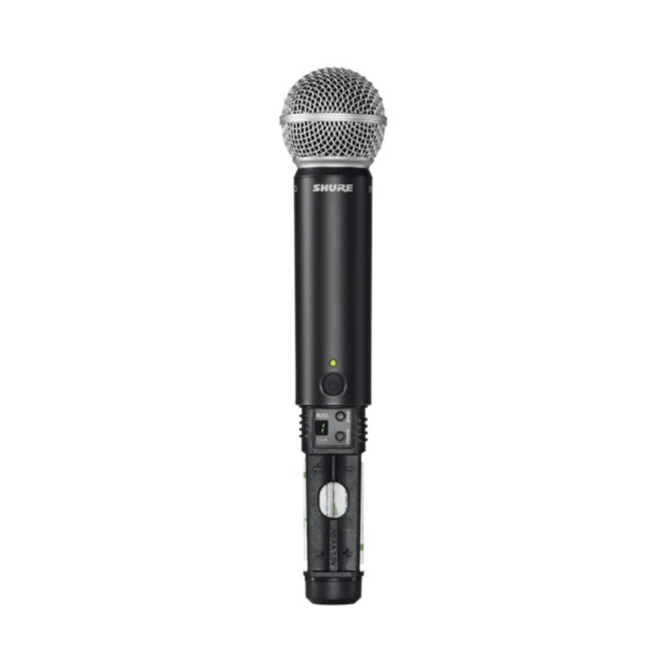 Shure BLX288/SM58 Dual - Transmitter Handheld Wireless System (H9: 512 - 542 MHz) by SFM