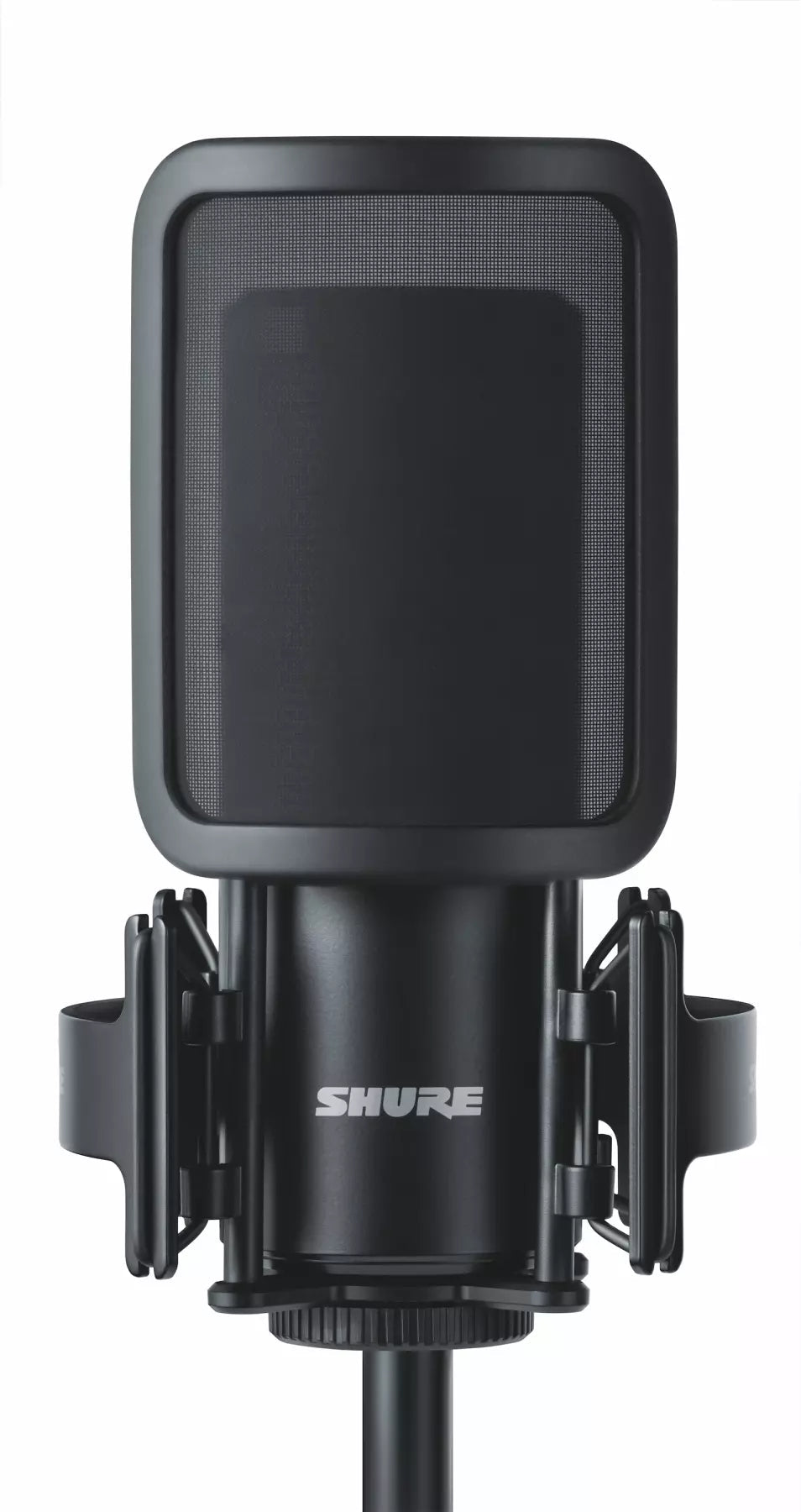 Shure SM4 Dual Diaphragm Condenser Microphone Kit with Shockmount - Black by SFM