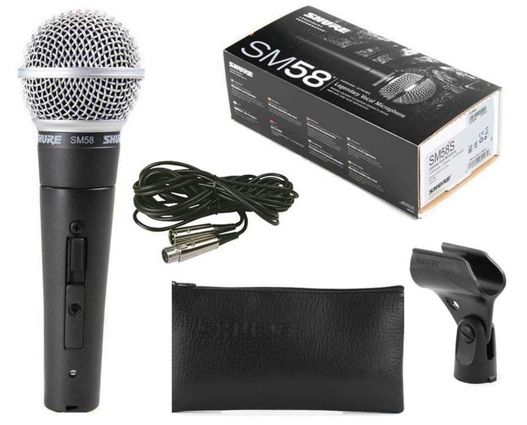 Shure SM58-CN Vocal Microphone with Cable – Faders Music Inc.