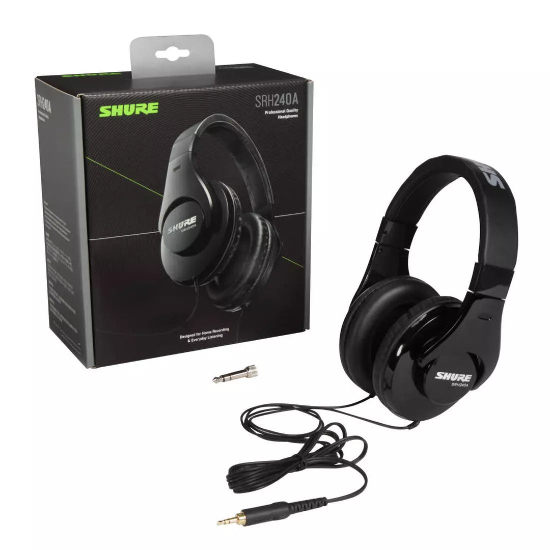 Shure SRH240A Closed - Back Professional Headphones by SFM